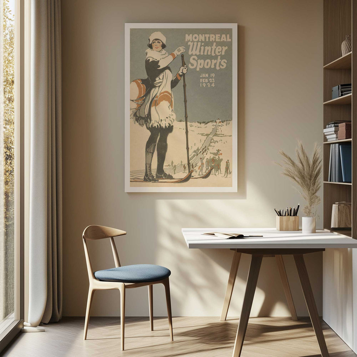 Picture of art in a room