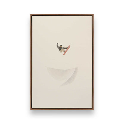 [Color:Walnut], Picture of art in a Walnut frame