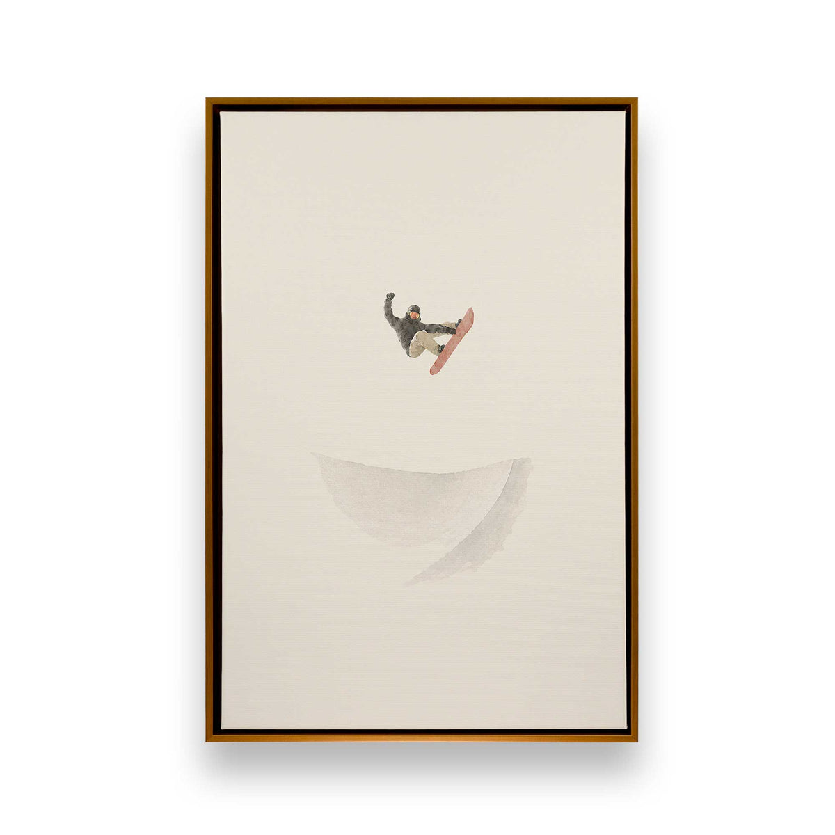 [Color:Polished Gold], Picture of art in a Polished Gold frame