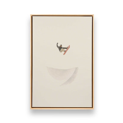 [Color:American Maple], Picture of art in a American Maple frame