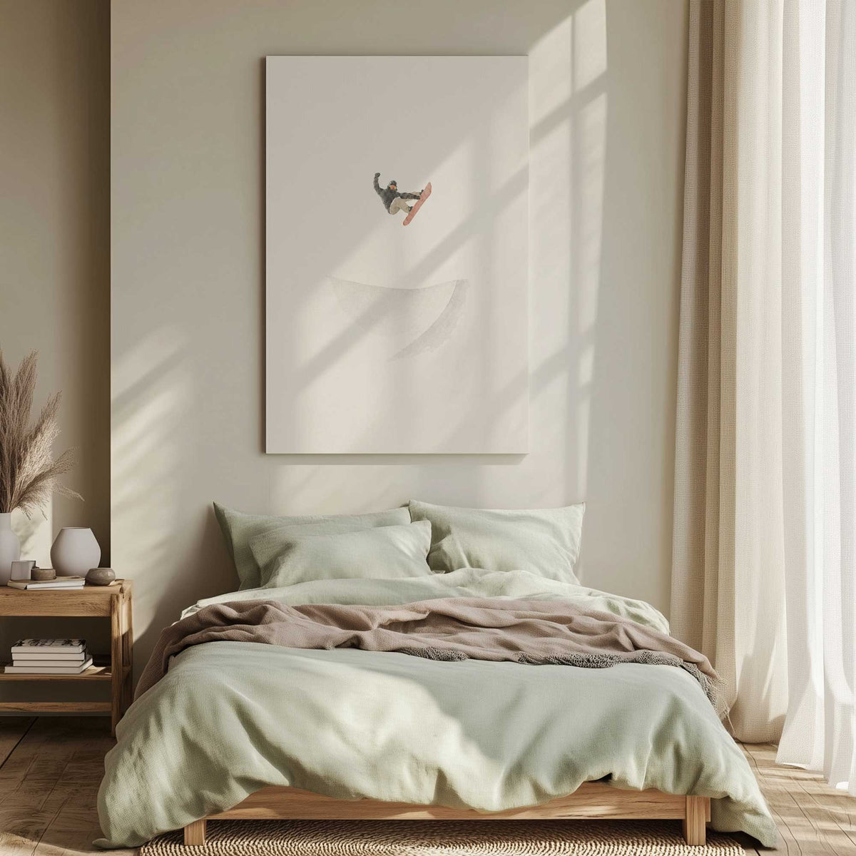 Picture of art in a room