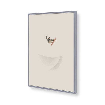 [Color:Polished Chrome], Picture of art in a Polished Chrome frame of the corner