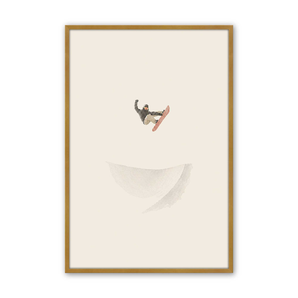 [Color:Polished Gold], Picture of art in a Polished Gold frame