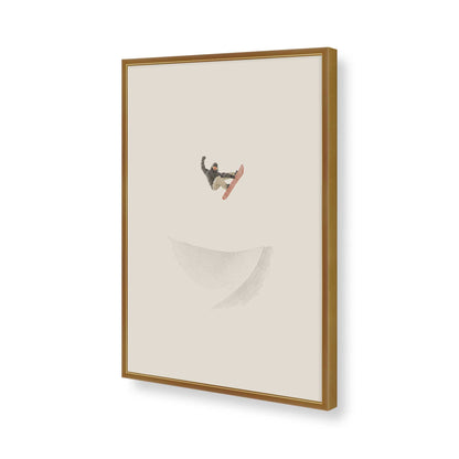 [Color:Polished Gold], Picture of art in a Polished Gold frame of the corner
