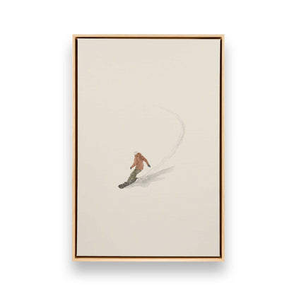 [Color:American Maple], Picture of art in a American Maple frame