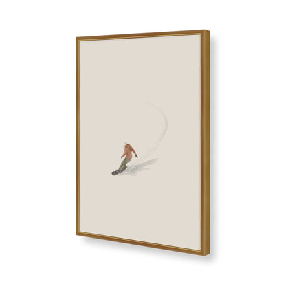 [Color:Polished Gold], Picture of art in a Polished Gold frame of the corner