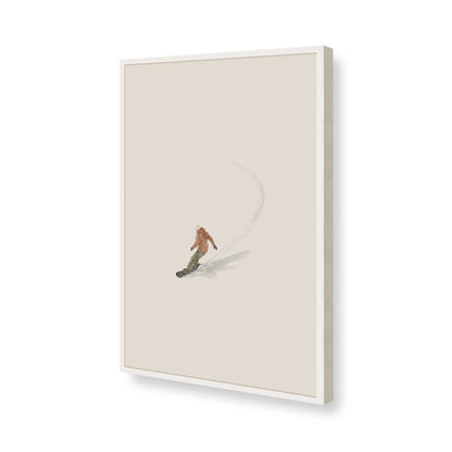 [Color:Opaque White], Picture of art in a Opaque White frame of the corner