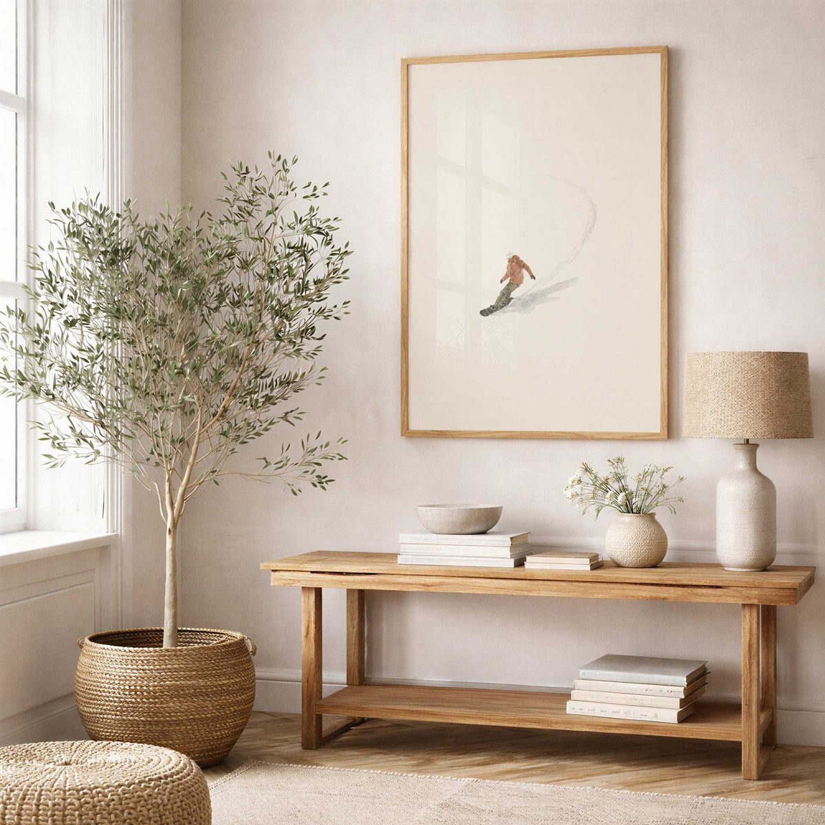 Picture of art in a room