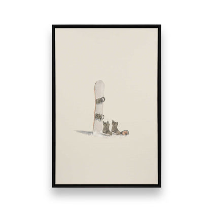 [Color:Satin Black], Picture of art in a Satin Black frame