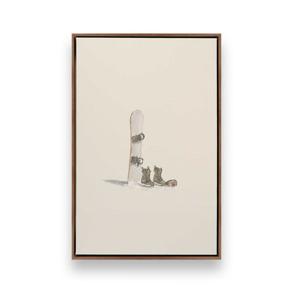 [Color:Walnut], Picture of art in a Walnut frame