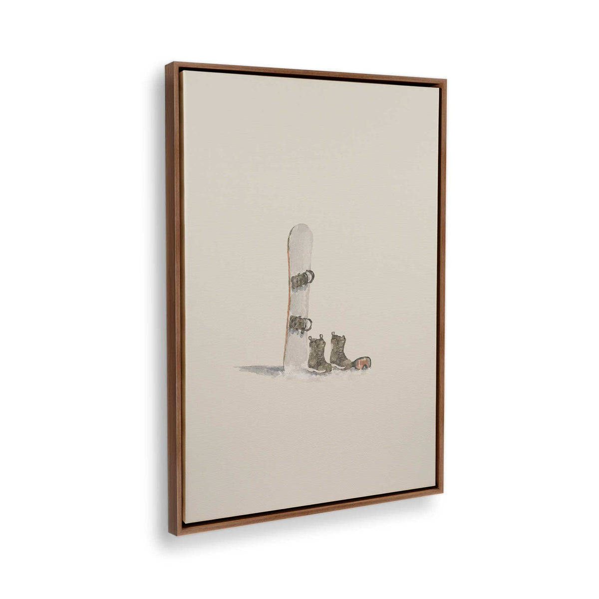[Color:Walnut], Picture of the corner of the art