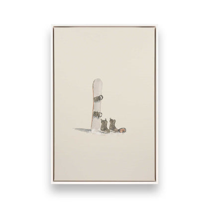 [Color:Opaque White], Picture of art in a White frame