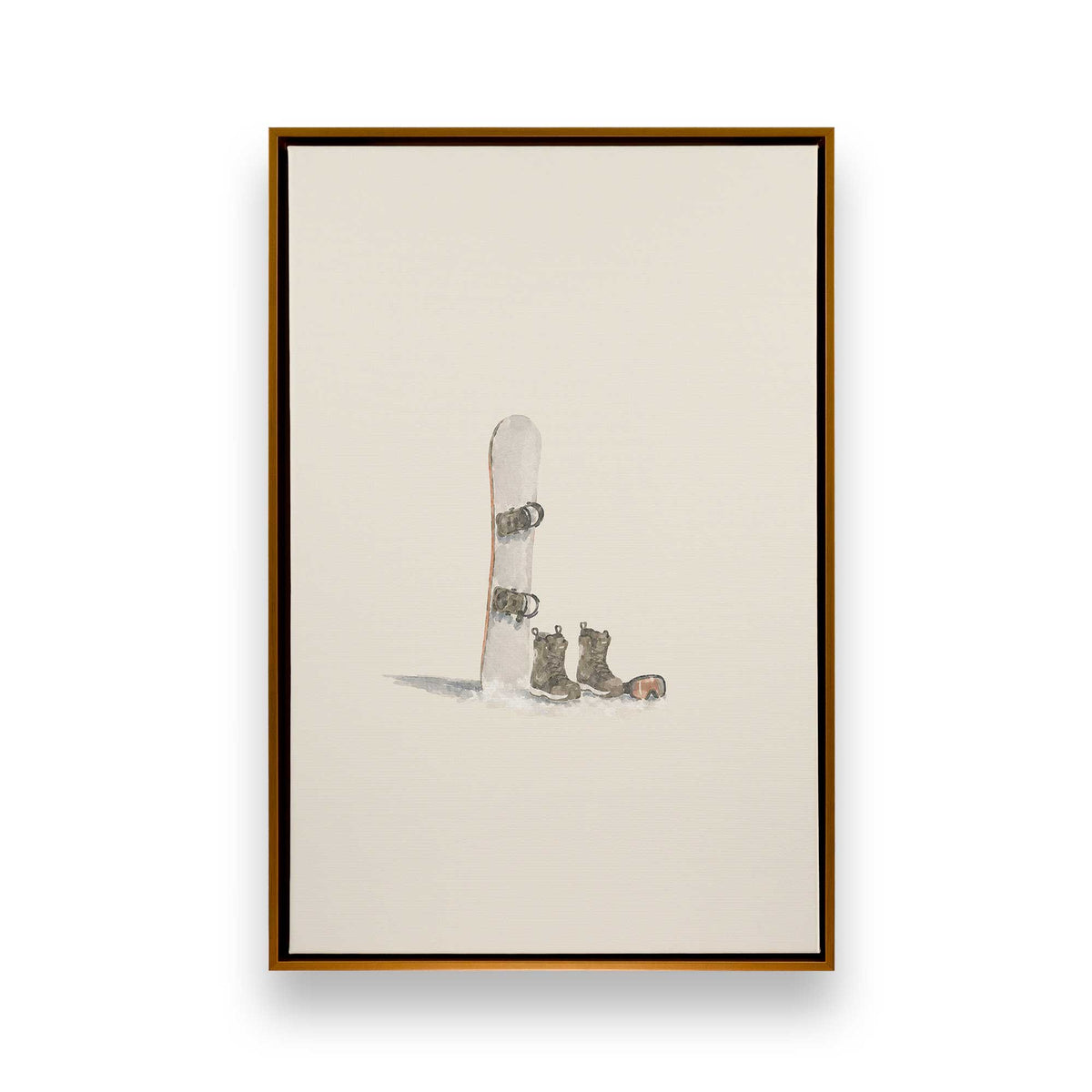 [Color:Polished Gold], Picture of art in a Polished Gold frame