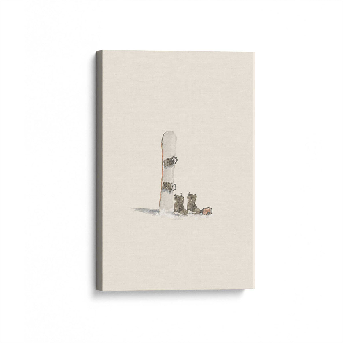 [Color:Stretched Canvas], Picture of art at an angle