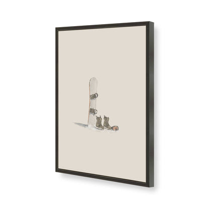 [Color:Satin Black], Picture of art in a Satin Black frame of the corner