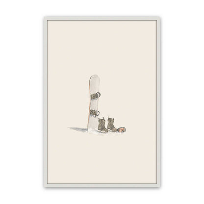 [Color:Opaque White], Picture of art in a Opaque White frame