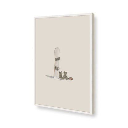 [Color:Opaque White], Picture of art in a Opaque White frame of the corner