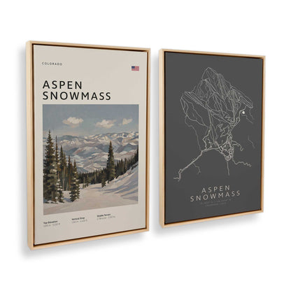[Color:American Maple], Picture of art in a American Maple frame at an angle