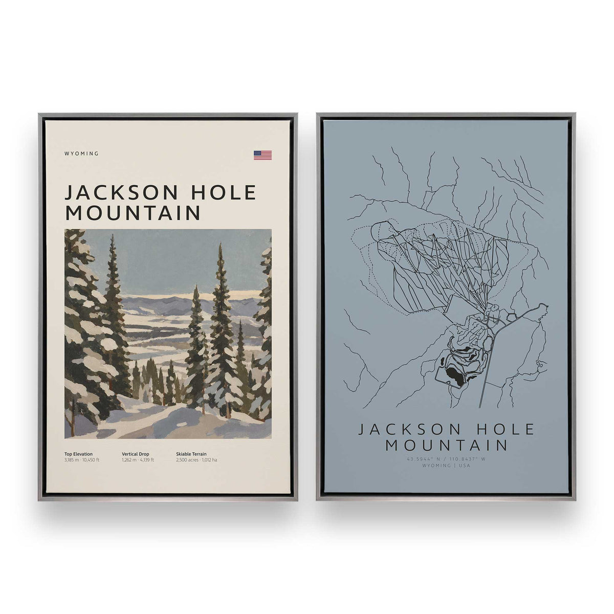 [Color:Polished Chrome], Picture of art in a Polished Chrome frame