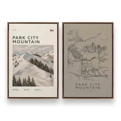 [Color:Walnut], Picture of art in a Walnut frame