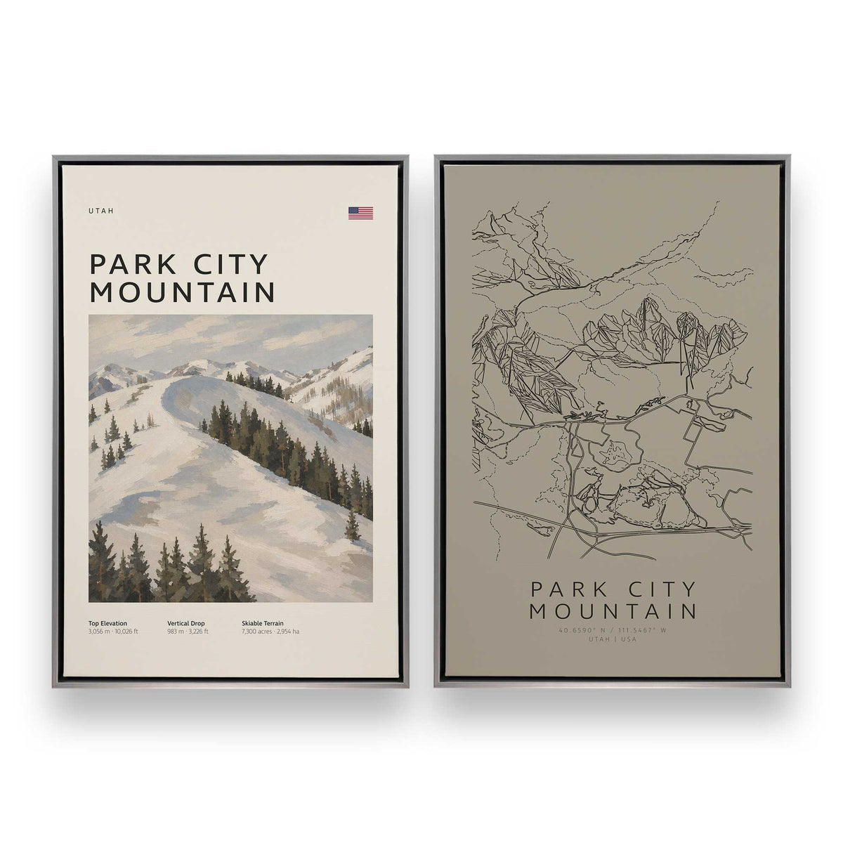 [Color:Polished Chrome], Picture of art in a Polished Chrome frame