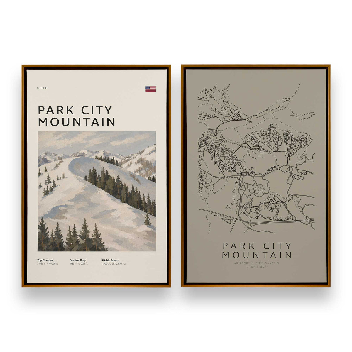 [Color:Polished Gold], Picture of art in a Polished Gold frame