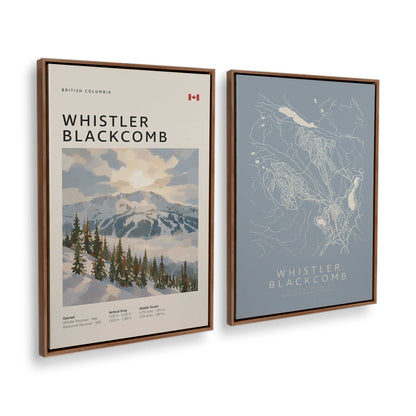[Color:Walnut], Picture of art in a Walnut frame at an angle