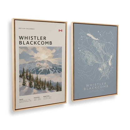 [Color:American Maple], Picture of art in a American Maple frame at an angle