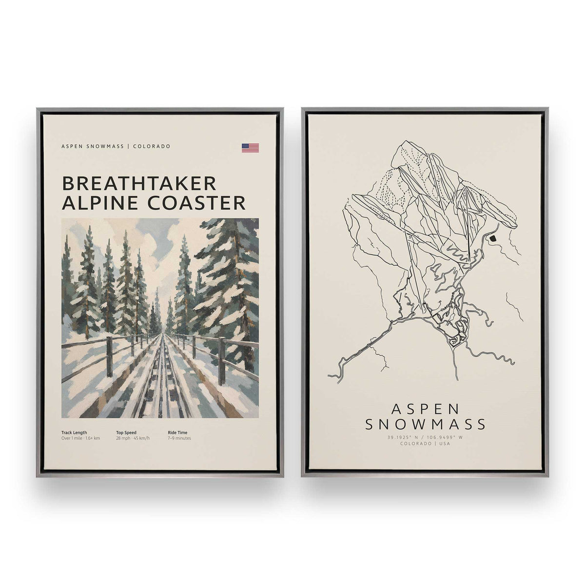 [Color:Polished Chrome], Picture of art in a Polished Chrome frame