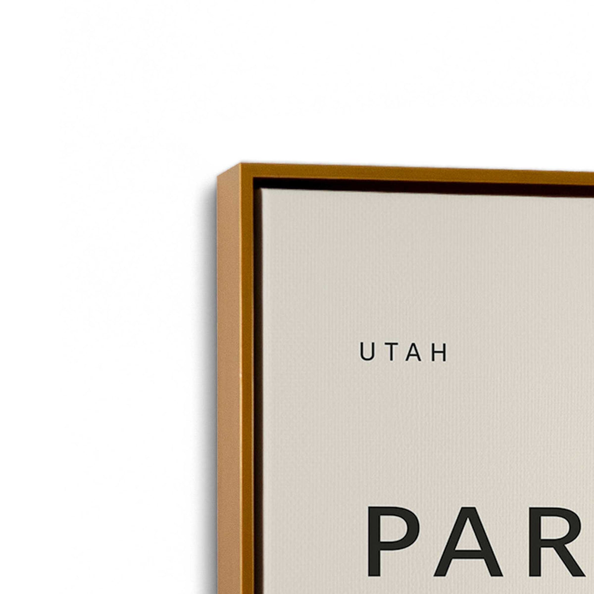 [Color:Polished Gold], Picture of the corner of the art