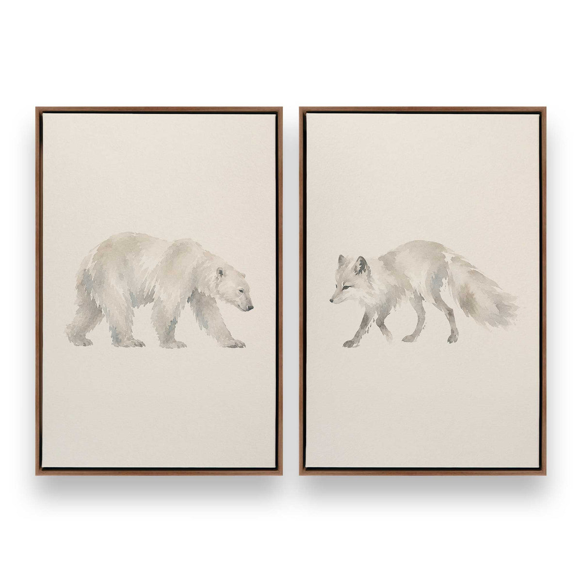 [Color:Walnut], Picture of art in a Walnut frame