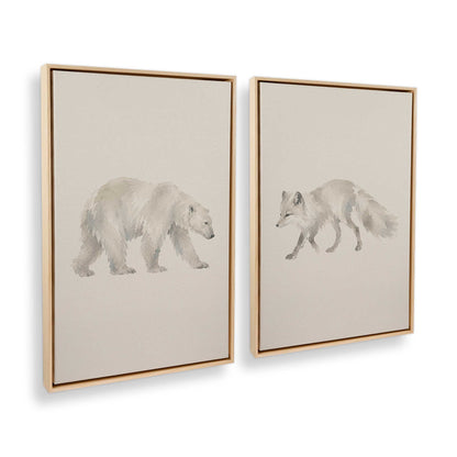 [Color:American Maple], Picture of art in a American Maple frame at an angle