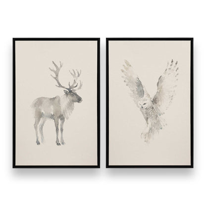 [Color:Satin Black], Picture of art in a Satin Black frame