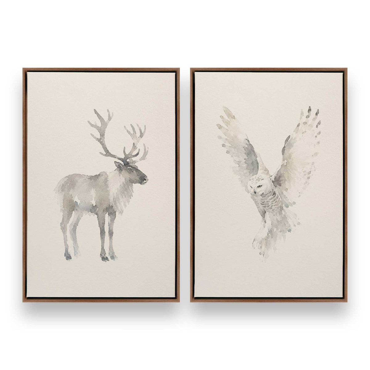 [Color:Walnut], Picture of art in a Walnut frame