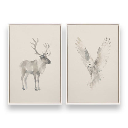 [Color:Opaque White], Picture of art in a White frame