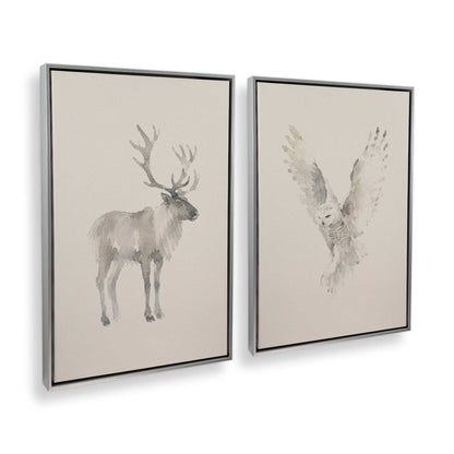 [Color:Polished Chrome], Picture of art in a Polished Chrome frame at an angle