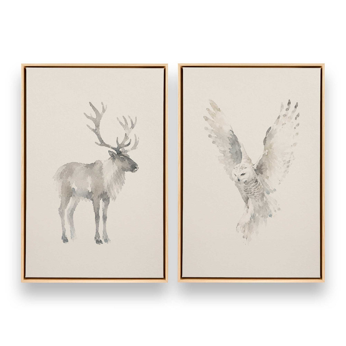 [Color:American Maple], Picture of art in a American Maple frame