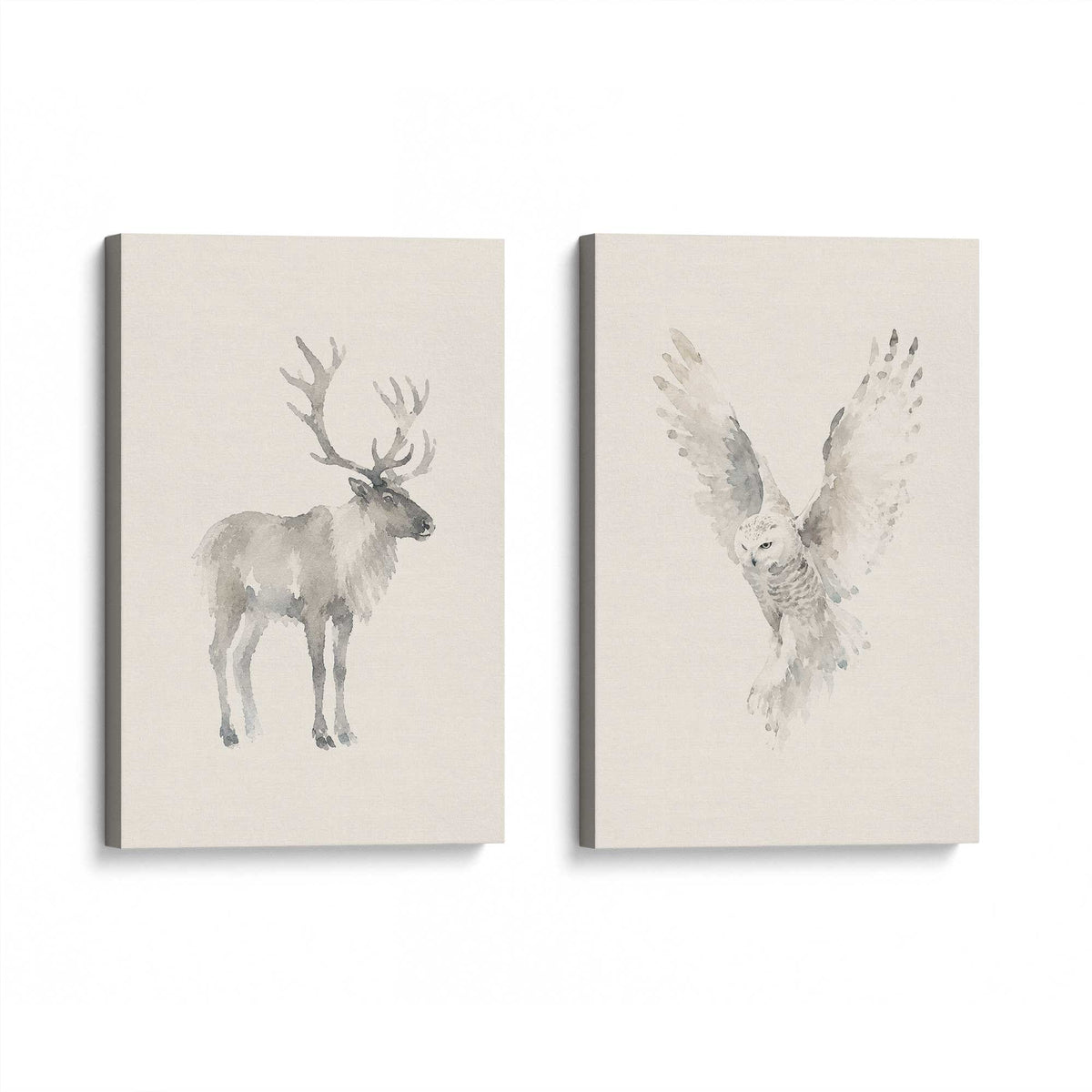 [Color:Stretched Canvas], Picture of art at an angle