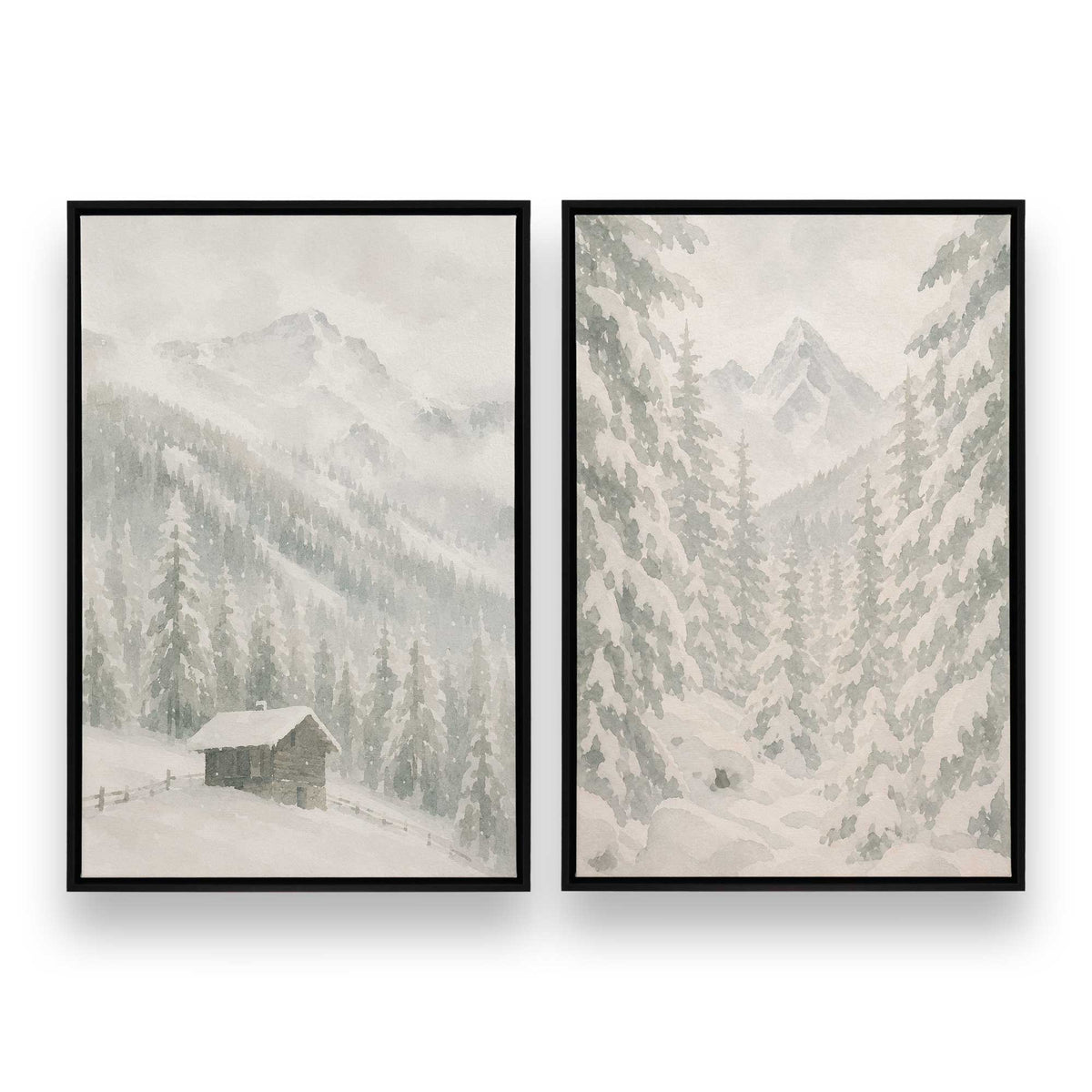 [Color:Satin Black], Picture of art in a Satin Black frame
