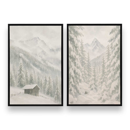 [Color:Satin Black], Picture of art in a Satin Black frame