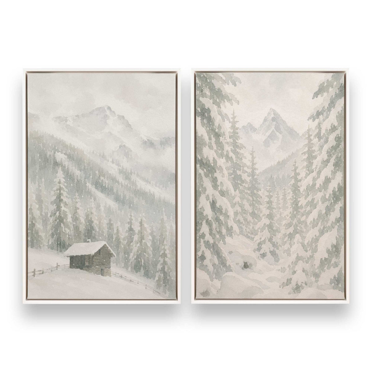 [Color:Opaque White], Picture of art in a White frame