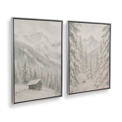 [Color:Polished Chrome], Picture of art in a Polished Chrome frame at an angle