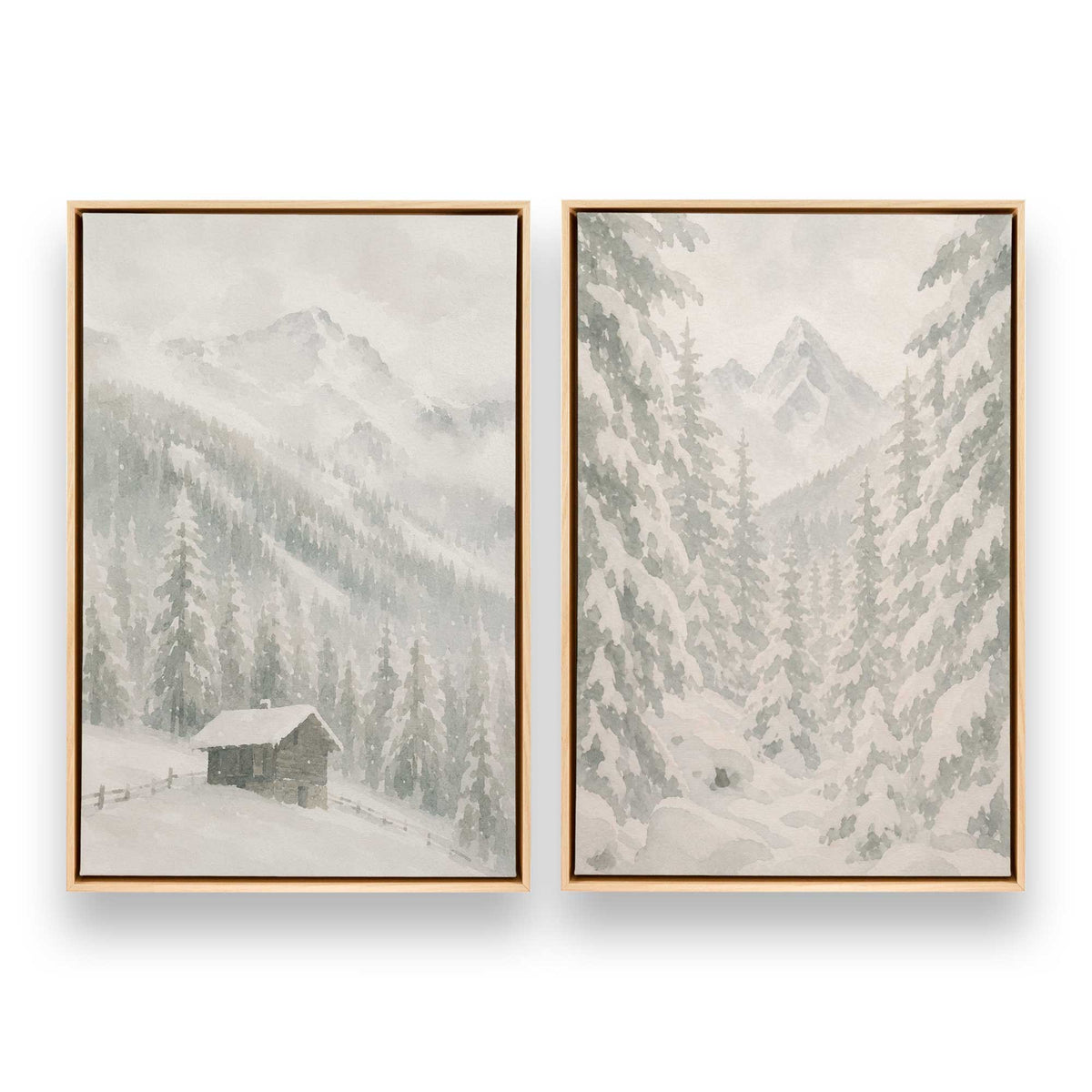 [Color:American Maple], Picture of art in a American Maple frame