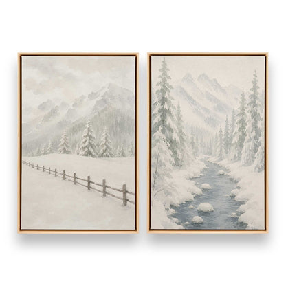 [Color:American Maple], Picture of art in a American Maple frame