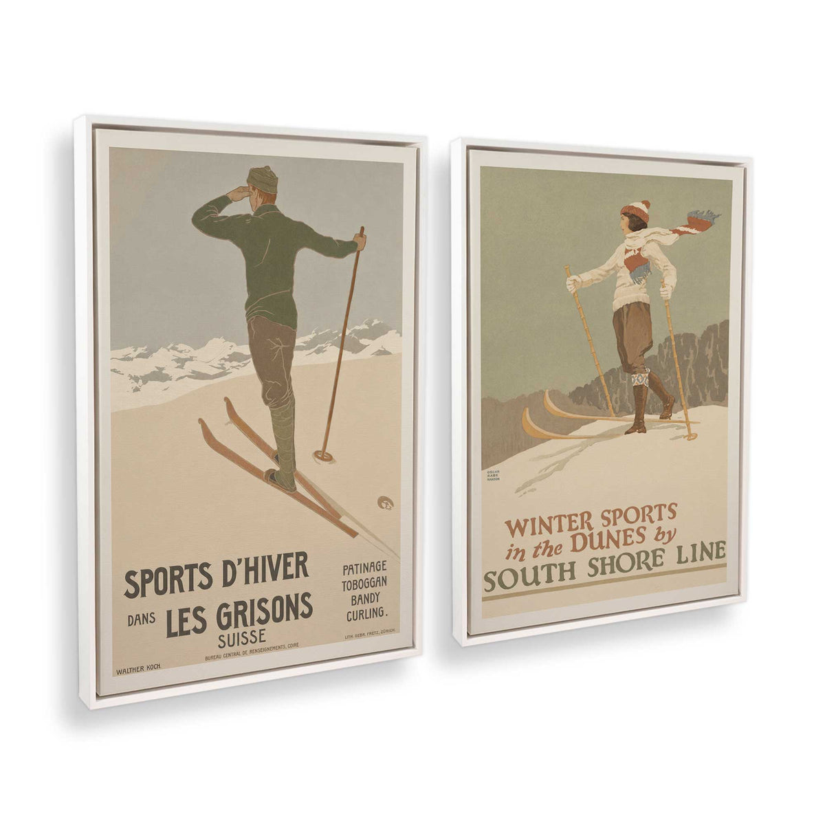 [Color:Opaque White], Picture of art in a White frame at an angle