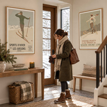 [Color:Walnut], Picture of art in a Walnut frame