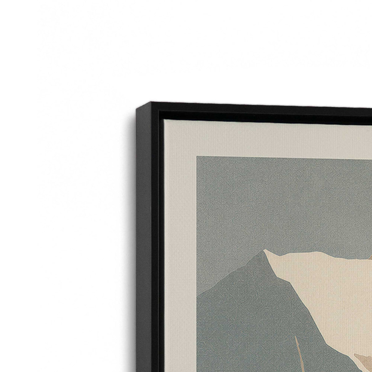 [Color:Satin Black], Picture of the corner of the art
