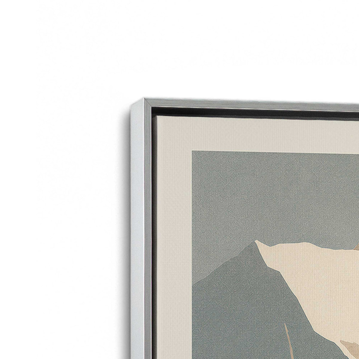 [Color:Polished Chrome], Picture of the corner of the art