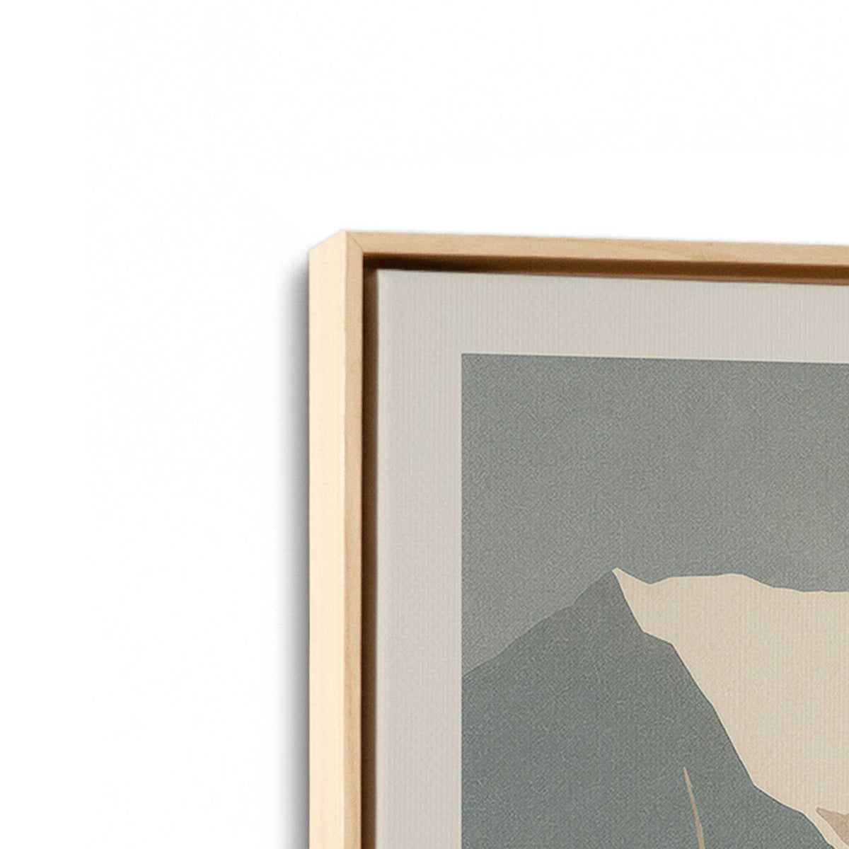 [Color:American Maple], Picture of the corner of the art