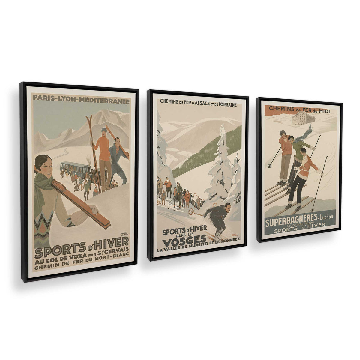 [Color:Satin Black], Picture of art in a Satin Black frame at an angle